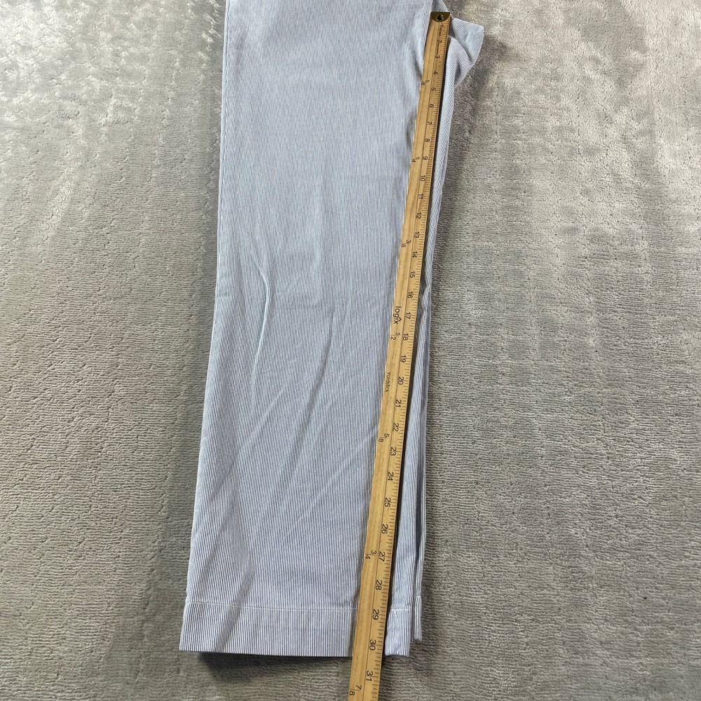 Polo Ralph Lauren Seersucker Chino Pants Men 38x30 Striped Beach Resort Vacation - Picture 6 of 10